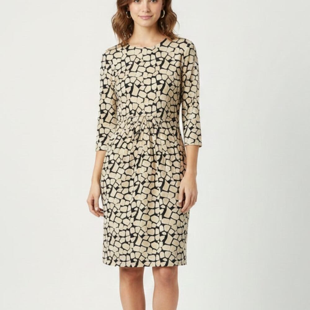 J. McLaughlin Printed Sheath Dress Size M
